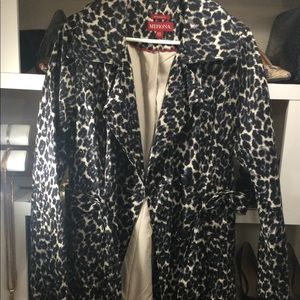 Trench Cheetah Animal Print